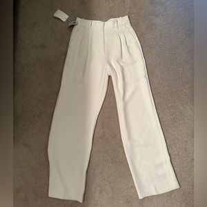 Aritzia White Effortless Pants